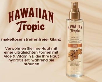 Samoopaľovacia voda Hawaiian Tropic Dark, 190 ml (1 balenie)