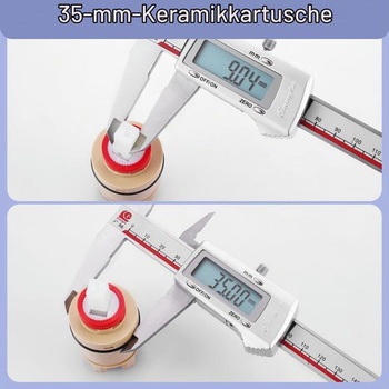 Keramická kartuše ARCORA, 35mm kartuše pro baterii s vysokou základnou, náhradní kartuše 35 mm,