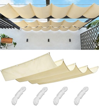 Zaťahovacia slnečná plachta 1 × 3 m Woace