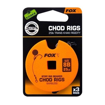 Náväzca Fox Edges Chod Rigs Gr. 7 30lb Rigidity
