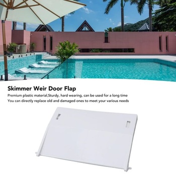 YDuupxe skimmerový jazový dvierka klapka bazéna skimmerová brána jedz laffer 210x140mm plastová