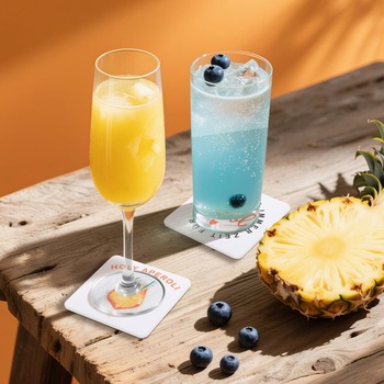 Darčeková sada Hejo 14 kusov Aperol Spritz, 8 plstených podtáckov Aperol, 6 bielych slamiek