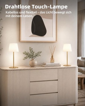 Stolová lampa EZVALO bezdrôtová