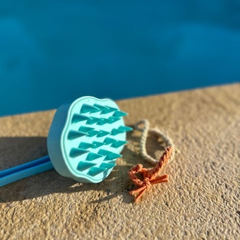 Bellody® Original Scalp Massage Brush, pre masáž a stimuláciu rastu vlasov (1 kus v bordovej červenej