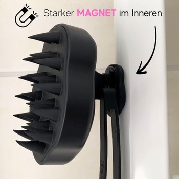 Bellody® Original Scalp Massage Brush, pre masáž a stimuláciu rastu vlasov (1 kus v bordovej červenej