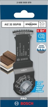 Bosch 1x PRO AIZ 32 BSPIB čepeľ pre multifunkčné nástroje, 32 x 50 mm, 1 kus, nová verzia