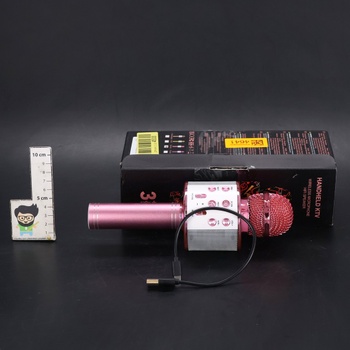 GeschenPark detský mikrofón, bezdrôtový Bluetooth mikrofón Hračky pre dievčatá 3-10 rokov Darčeky pre deti