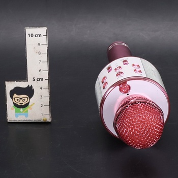 GeschenPark detský mikrofón, bezdrôtový Bluetooth mikrofón Hračky pre dievčatá 3-10 rokov Darčeky pre deti