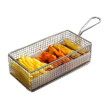 Košík na hranolky, košík na fritézu, malý servírovací…