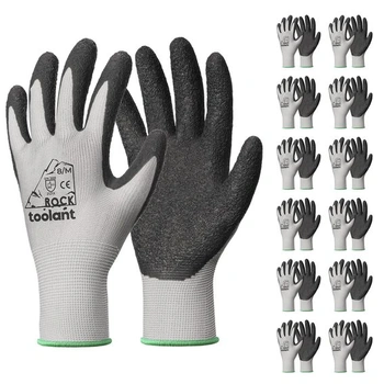 Pracovní rukavice toolant Crinkle Latex ve velkém balení,…