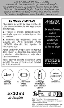 Liberon 003060 Opravné pero, drevo, orech 1 kus (sada 1) orech