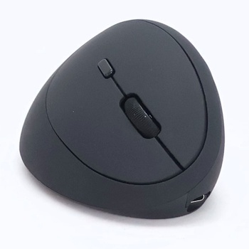 Ergonomická Bluetooth myš TECKNET, dobíjacia bezdrôtová myš s 3 zariadeniami (BT 5.0/3.0 + 2.4G), 6