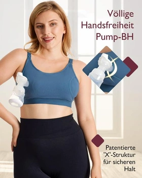 Podprsenka Momcozy pro těhotenství a kojení, odsávačka mateřského mléka s dalšími prodlužovači,