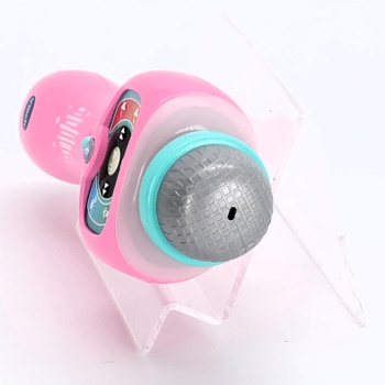 VTECH – Super Micro Magic'Fun Pink, bezdrôtový karaoke mikrofón pre deti, svetelný Bluetooth