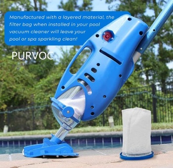Viacvrstvové filtračné vrecká X-treme, kompatibilné s ručnými vysávačmi Pool Blaster Max, Catfish
