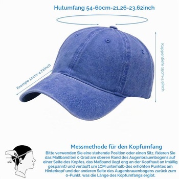 Unisex baseballová čiapka Aomig, retro baseballová čiapka pre mužov a ženy, nastaviteľná čiapka s