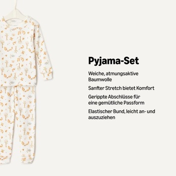 Dámska pyžamová sada s dlhým rukávom od Amazon Essentials x Sofia Grainge Henley, sada 2 ks, pre