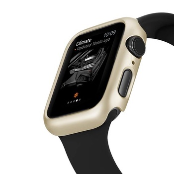 Kompatibilný s puzdrom Apple Watch 40mm 44mm, ultratenké PC pevné puzdro, tenký ochranný nárazník