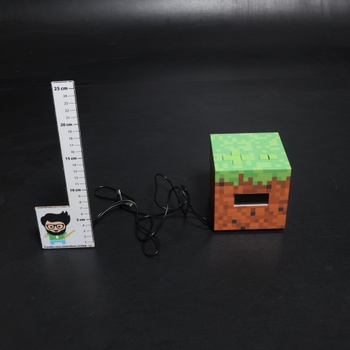 Budík Paladone Minecraft viacfarebný