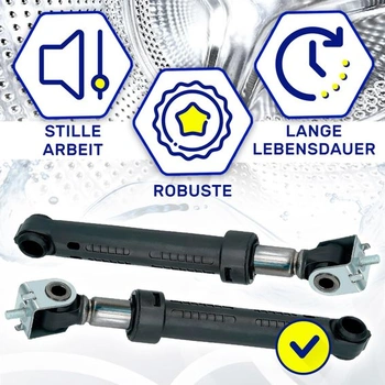 2x Tlumiče nárazů pračky 100N Ø13mm C00309597 pro Indesit a Ariston