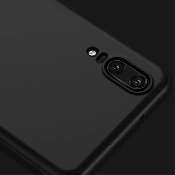 Púzdro X-level pre Huawei P20, tenké mäkké púzdro, čierne