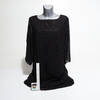 Dámske čierne šaty vel.2XL