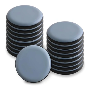 Sada 16 klzákov na nábytok, okrúhle PTFE teflón 30 mm,…
