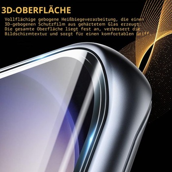 Ochranné tvrzené sklo pro Samsung Galaxy S23 Ultra 5G, 3 ks, tvrdost 9H, kompatibilní s čtečkou