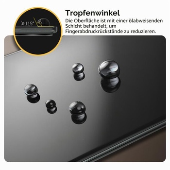 Ochranné tvrzené sklo pro Samsung Galaxy S10 5G (6,1 palce), balení 3 ks, odolné proti otiskům