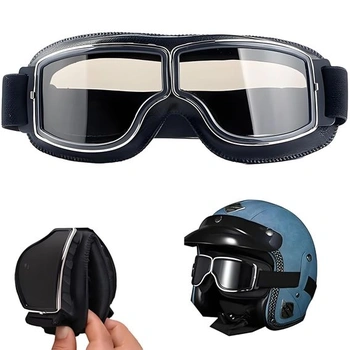 Retro vetruodolné motocyklové okuliare pre vonkajšie športy