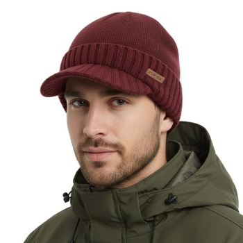 Čepice TOP-EX PolarWool™ z merino vlny s kšiltem a…