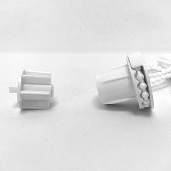 Sada Blindecor s mechanizmom pre rolety, kompatibilná s rúrkami 28 mm, biela, kompletná krabička s