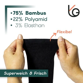 4 páry pánských bambusových ponožek, prodyšné a pohodlné ponožky pro každodenní nošení i do práce,