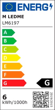 Nástenné svietidlo M Ledme LED 6W 3000K