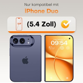 Ochranné tvrdené sklo TOCOL pre iPhone Duo 5,4 palca, jednoduchá inštalácia, priehľadné iPhone Duo