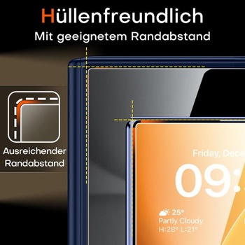 Ochranné tvrdené sklo TOCOL pre iPhone Duo 5,4 palca, jednoduchá inštalácia, priehľadné iPhone Duo