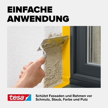 Tesa PVC omietacia páska s reliéfom - Omietacia páska s vysoko kvalitným PVC podkladovým materiálom,
