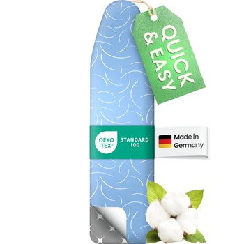 Poťah na žehliacu dosku SimplySmooth Premium 150x50 I OEKOTEX100 I Vyrobené v Nemecku I Poťah na