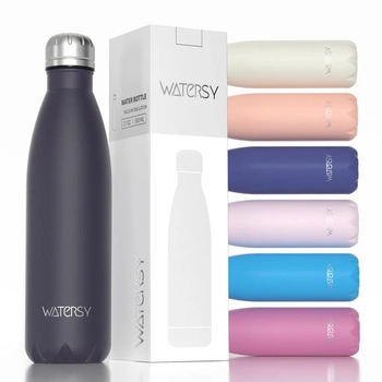 WATERSY nerezová láhev na vodu 500 ml, dětská termoska, bez…