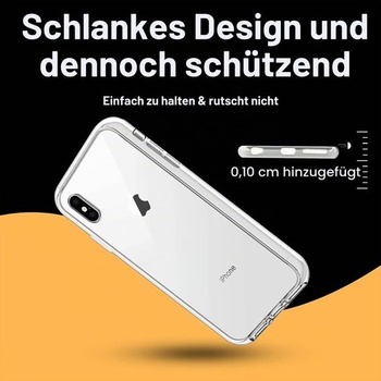 Kryt Oprimio Crystal Clear pre iPhone XR [Silikónový kryt] [100% priehľadný] [Nemecký materiál]