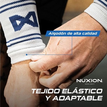 Zápästné bandáže NUXION CrossFit z elastickej tkaniny, savé a pevné, pre CrossFit, kalisteniku a