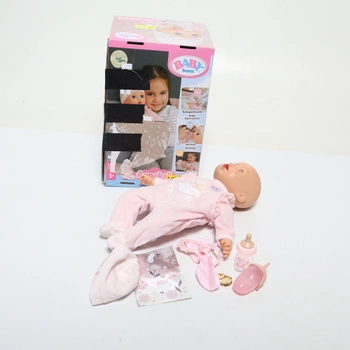 BABY Born Annabell 43 cm - Mäkká bábika so 7 elektronickými funkciami a zvukom - Vhodná pre deti od