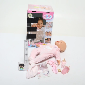 BABY Born Annabell 43 cm - Mäkká bábika so 7 elektronickými funkciami a zvukom - Vhodná pre deti od