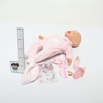 BABY Born Annabell 43 cm - Mäkká bábika so 7 elektronickými funkciami a zvukom - Vhodná pre deti od