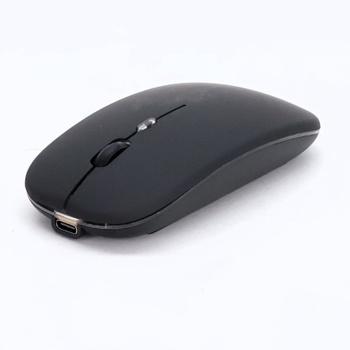 GADIRIA Dobíjacia 2,4 GHz Duálna Bluetooth Bezdrôtová Myš 1600 dpi - Tichá Herná Myš pre PC a