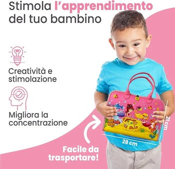 Senzorická hračka Montessori kniha