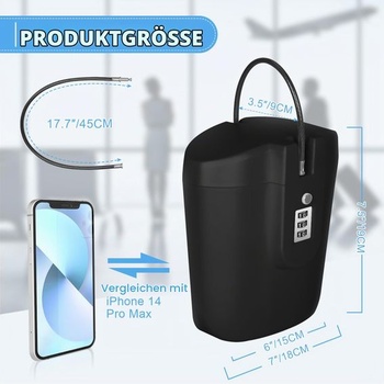 Úložný box Hurinan, na zámok