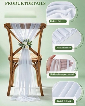 Svatební dekorace ugaxhome MRS-ChairDeco