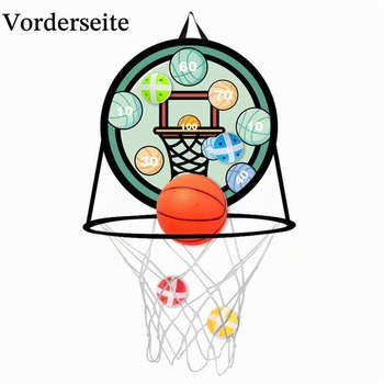 Terč pre deti, terč so stojanom na basketbalovú loptu, obojstranná hra na šípky, hra na šípky s