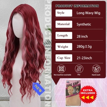 Dámská paruka BUPPLER, odstín červené